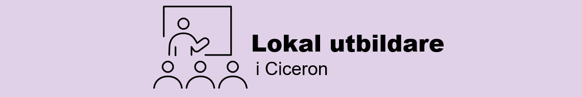 Lokal utbildare i Ciceron