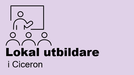Lokal utbildare i Ciceron